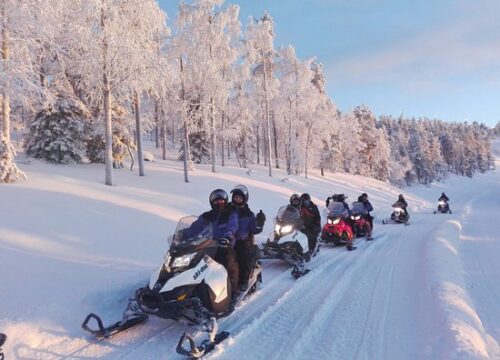 snowmobiling